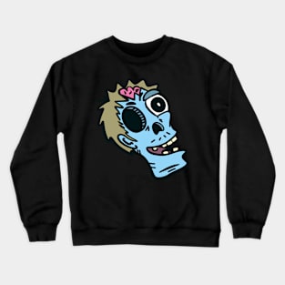 Blue Zombie Crewneck Sweatshirt